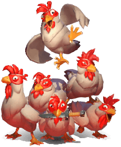 Pollos Enfadados